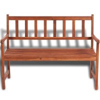 Vidaxl Patio Bench 47.2 Solid Acacia Wood