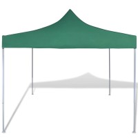 vidaXL Green Foldable Tent 9.8'x9.8'