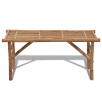 vidaXL Folding Patio Bench 46.5