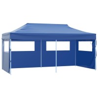 vidaXL Blue Foldable Pop-up Party Tent 9.8'x19.7'