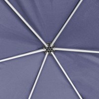 vidaXL Hexagonal Pop-Up Marquee with 6 Sidewalls Dark Blue 11.8'x10.2'