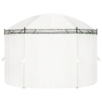 vidaXL Gazebo Cream White 208.7