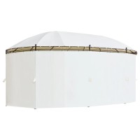 vidaXL Gazebo Cream White 208.7