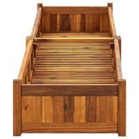 vidaXL Garden Raised Bed Acacia Wood 78.7