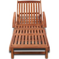 Vidaxl Sun Lounger Solid Acacia Wood