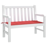 vidaXL Garden Bench Cushion Red 47.2