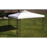 vidaXL Gazebo White 118.1