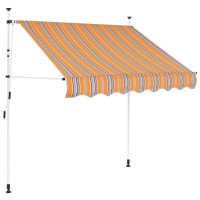 vidaXL Manual Retractable Awning 78.7