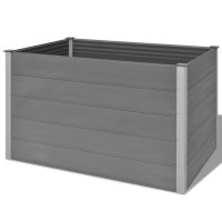 vidaXL Garden Raised Bed WPC 59.1