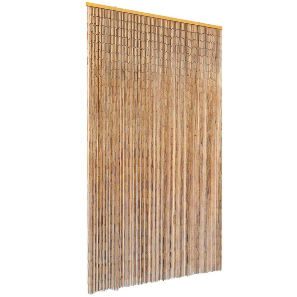 vidaXL Insect Door Curtain Bamboo 47.2