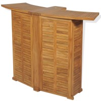 Vidaxl Folding Bar Table 61X20.9X41.3 Solid Teak Wood