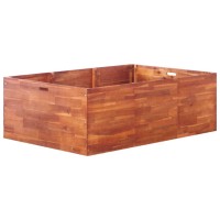 vidaXL Garden Raised Bed Acacia Wood 59.1