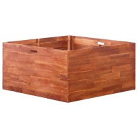 vidaXL Garden Raised Bed Acacia Wood 39.4