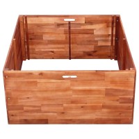 vidaXL Garden Raised Bed Acacia Wood 39.4