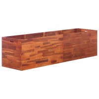 vidaXL Garden Raised Bed Acacia Wood 78.7