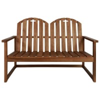 Vidaxl Patio Bench 43.3 Solid Acacia Wood