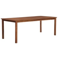 Vidaxl Patio Table 78.7X39.4X29.1 Solid Acacia Wood