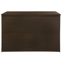 vidaXL Patio Storage Box Brown 59