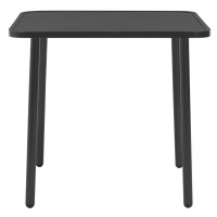 Vidaxl Patio Table Dark Gray 31.5X31.5X28.3 Steel