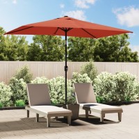 vidaXL Outdoor Parasol with Metal Pole 118