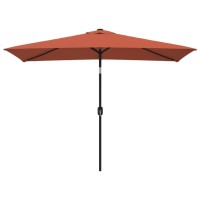 vidaXL Outdoor Parasol with Metal Pole 118