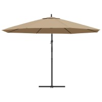 vidaXL Cantilever Umbrella with Aluminum Pole 137.8