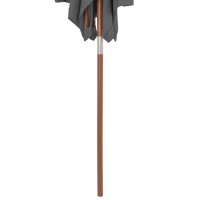 vidaXL Outdoor Parasol with Wooden Pole 59.1