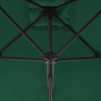 vidaXL Outdoor Parasol with Steel Pole 98.4