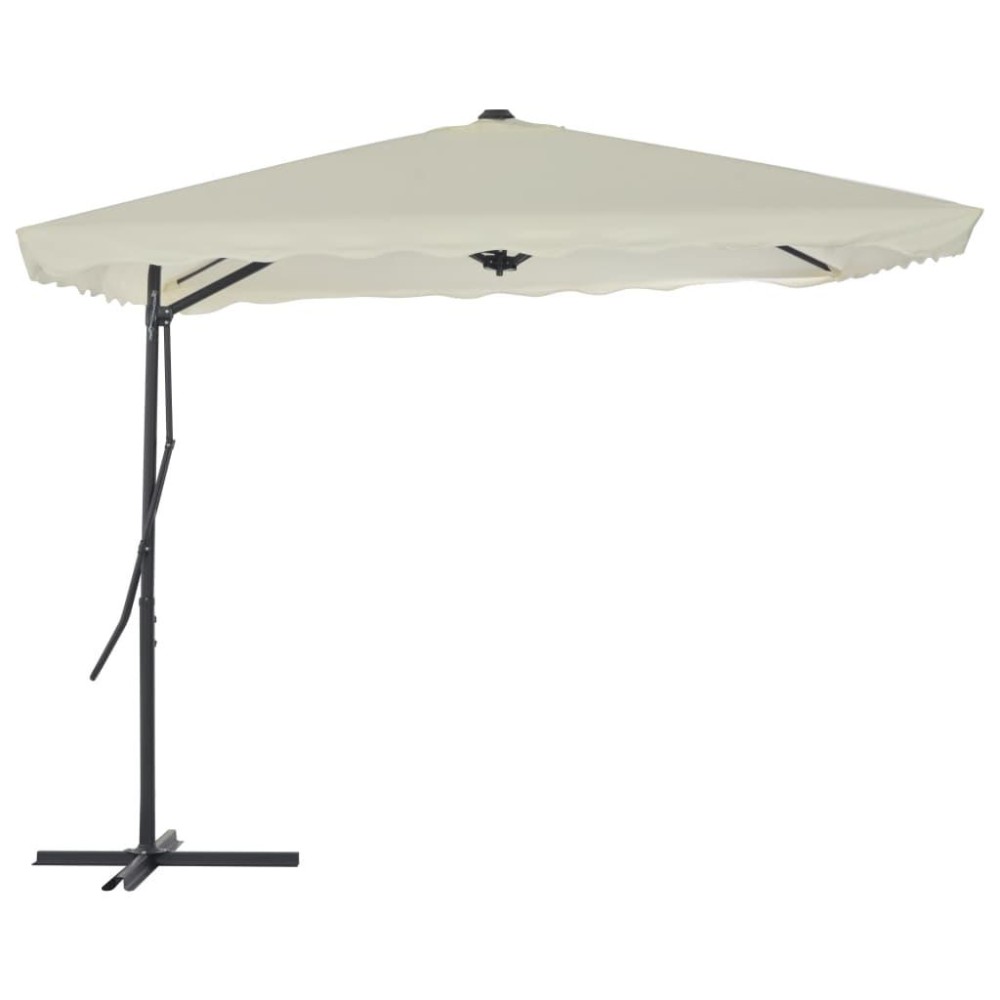 vidaXL Outdoor Parasol with Steel Pole 98.4