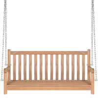 Vidaxl Swing Bench Solid Teak 47.2X23.6X22.6 Brown