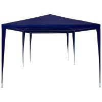 vidaXL Party Tent 9.8'x19.7' PE Blue