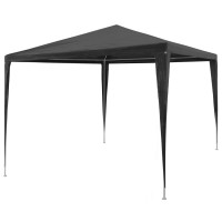 vidaXL Party Tent PE Anthracite 9.8'x9.8'