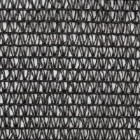 vidaXL Privacy Net HDPE 3.3'x164' Black