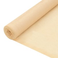 vidaXL Privacy Net HDPE 3.3'x32.8' Beige