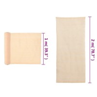 vidaXL Privacy Net HDPE 6.6'x82' Beige