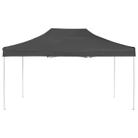 vidaXL Professional Folding Party Tent Aluminum 14.8'x9.8' Anthracite