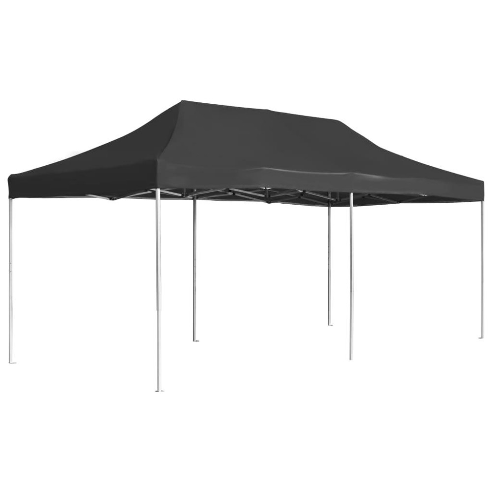 vidaXL Professional Folding Party Tent Aluminum 19.7'x9.8' Anthracite