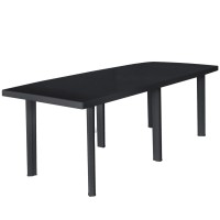 vidaXL Patio Table Anthracite 85