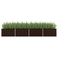 vidaXL Garden Raised Bed Brown 126