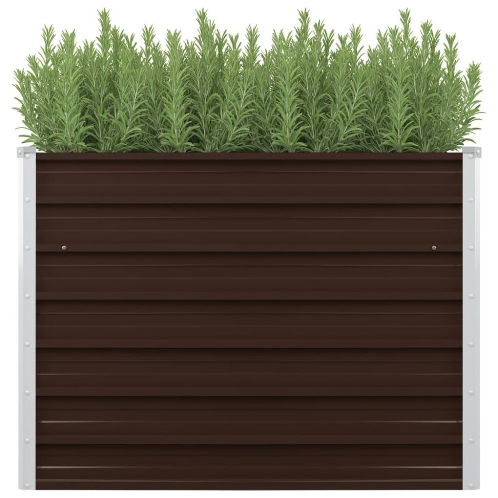 vidaXL Garden Raised Bed Brown 39.4