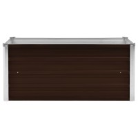 vidaXL Garden Raised Bed Brown 39.4