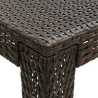 vidaXL Patio Bar Table Brown 55.3