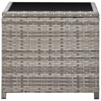 vidaXL Coffee Table Gray 17.7