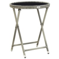 vidaXL Tea Table Gray 23.6