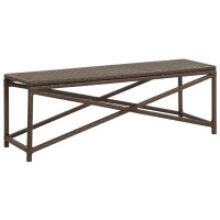 vidaXL Patio Bench 47.2