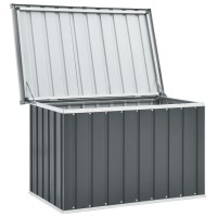vidaXL Patio Storage Box Gray 42.9