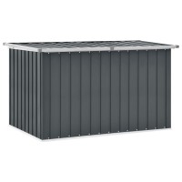 vidaXL Patio Storage Box Gray 58.7