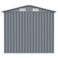 vidaXL Garden Shed Gray 80