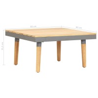 vidaXL Garden Coffee Table 23.6