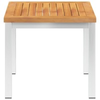 vidaXL Patio Side Table 17.7